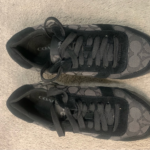 Black Coach C logo Mason Sneaker. See description for size information. - Picture 4 of 13